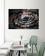 Umelecký obraz 3d kvet zs1304